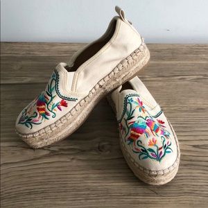 Sam Edelman Platform Espadrille shoes